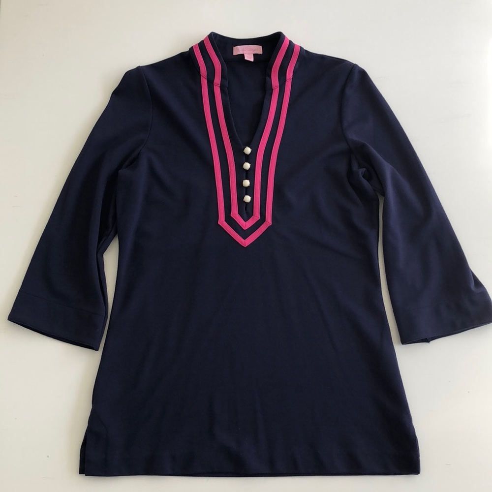 Lilly Pulitzer navy tunic